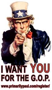 I want you for the GOP