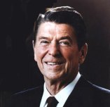 [Picture of President Ronald Reagen]